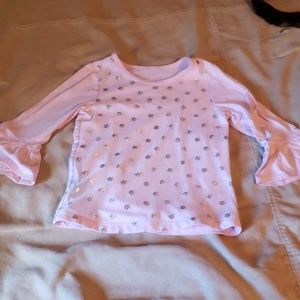 5t girls shirt with bell sleeves